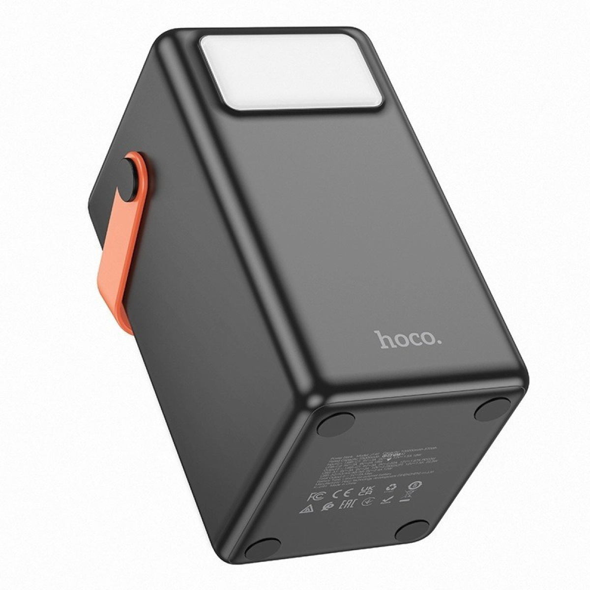 Hoco J142 Power Bank 100000mAh 22.5W με 8 Θύρες (6x USB-A, 2x USB-C) – Μαύρο