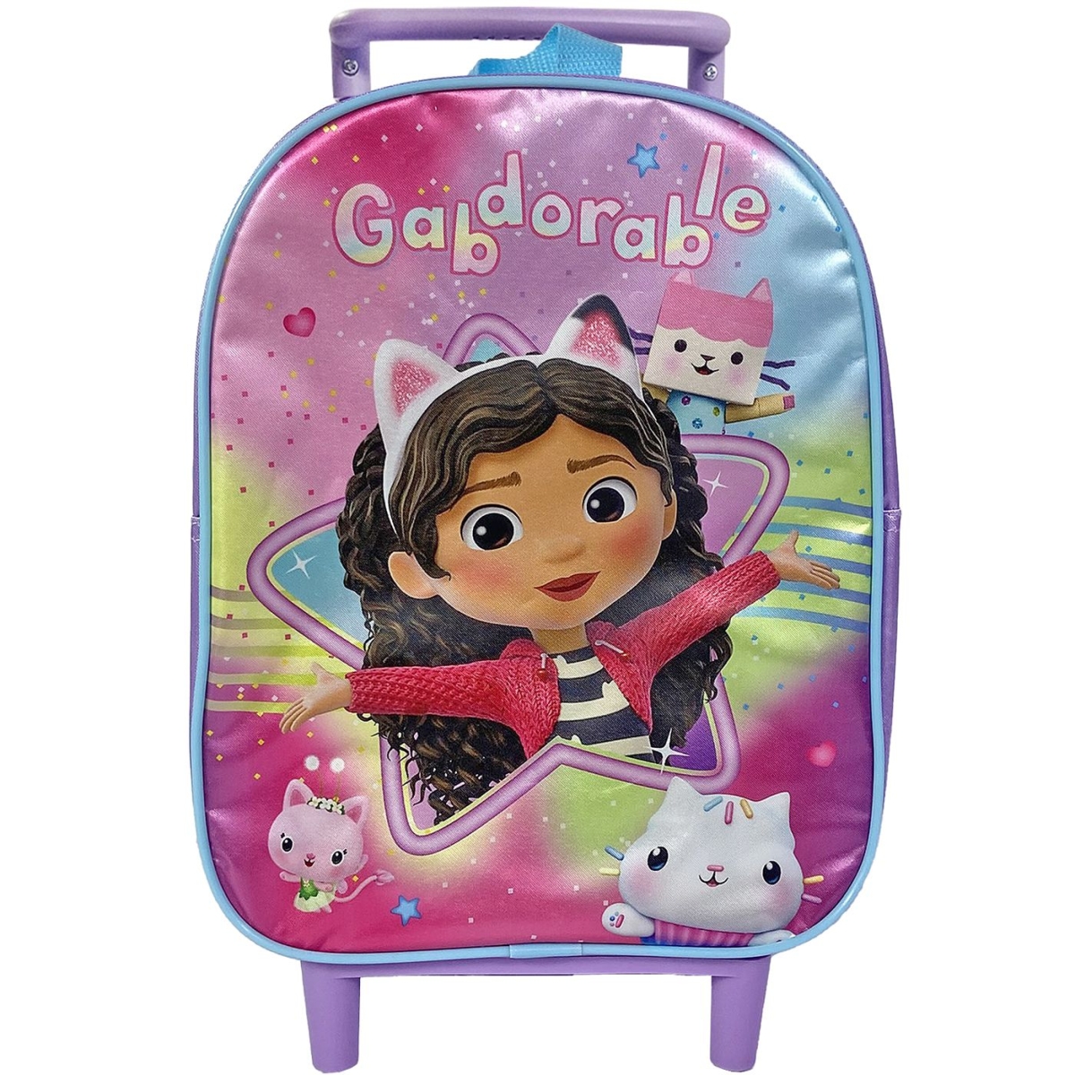 Σετ 2τμχ Gabby’s Dollhouse με Τσάντα Τρόλεϊ Νηπίου 29cm & Κασετίνα Βαρελάκι 23x8cm
