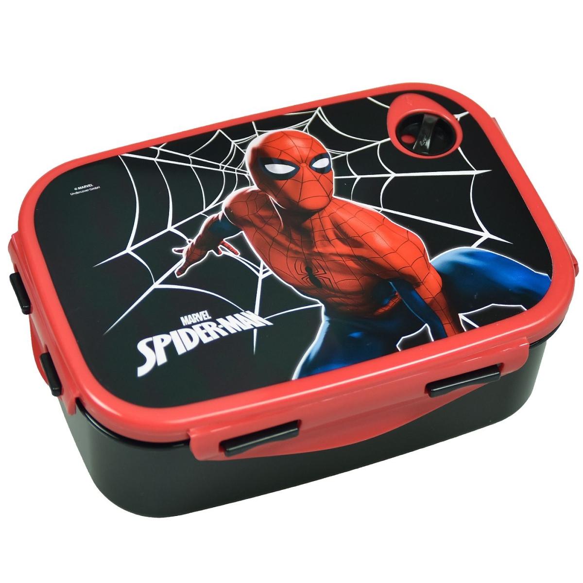 Σετ Spiderman 4 Τεμαχίων με Τσάντα Τρόλεϊ Νηπίου, Παγούρι, Δοχείο Φαγητού & Κασετίνα – Ιδανικό για το Νηπιαγωγείο
