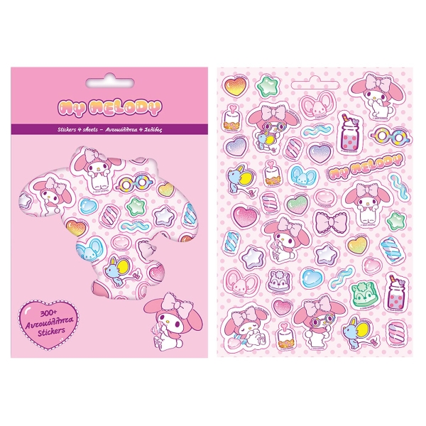 Μπλοκ με 300 Αυτοκόλλητα my Melody 21