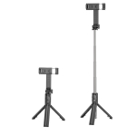 Borofone DBY01 Βάση Στήριξης & Selfie Stick Bluetooth με Τηλεχειρισμό – 70cm – Μαύρο