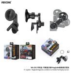 WEKOME WA-S61 Μαγνητική Βάση Κινητού για Αυτοκίνητο – MagSafe, 360° Περιστροφή, Κατάλληλη για Οθόνες Display – Μαύρη