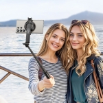 Hoco K25 Μαγνητικό Selfie Stick με Τρίποδο έως 1,5m & Ασύρματο Τηλεχειριστήριο – Μαύρο