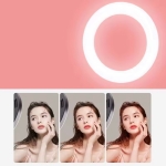 Kakusiga KSC-1514 Πτυσσόμενη Βάση Selfie & Desktop με Φωτισμό LED Ring Light – Μαύρη