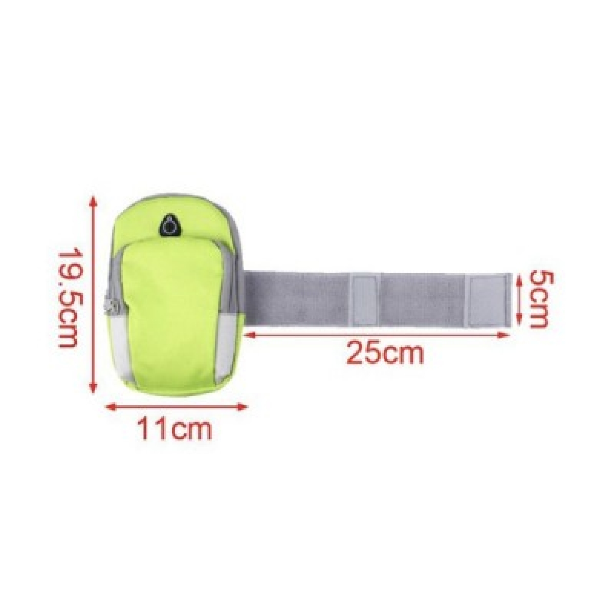 Αδιάβροχη Αθλητική Θήκη Μπράτσου για Smartphones Kmt Style 2001915 Μαύρο