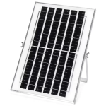 Αδιάβροχος ηλιακός προβολέας 100W με πάνελ και τηλεχειριστήριο Aigostar - μαύρο - Image 3
