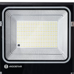 Αδιάβροχος ηλιακός προβολέας 150W με πάνελ και τηλεχειριστήριο Aigostar - μαύρο - Image 4
