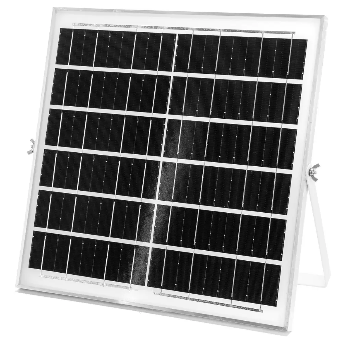 Αδιάβροχος ηλιακός προβολέας 200W με πάνελ και τηλεχειριστήριο Aigostar - μαύρο - Image 3