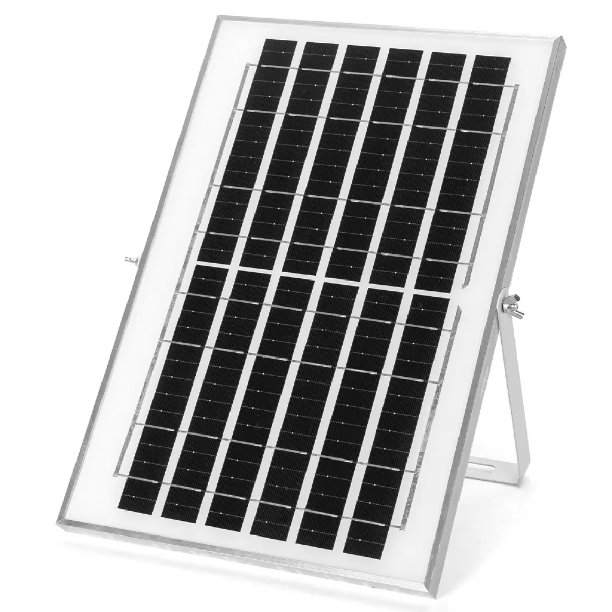 Αδιάβροχος ηλιακός προβολέας RGB 100W με πάνελ και τηλεχειριστήριο Aigostar - μαύρο - Image 3