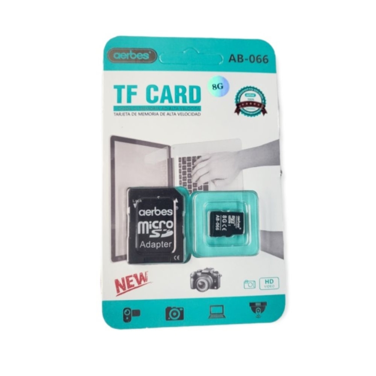 Aerbes AB-S066 microSDHC 8GB Class 10 με αντάπτορα