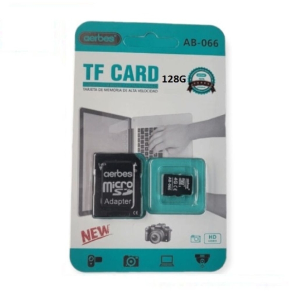 Aerbes AB-S066 microSDXC 128GB με αντάπτορα