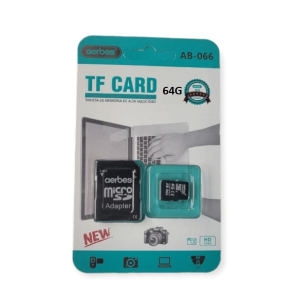 Aerbes AB-S066 microSDXC 64GB με αντάπτορα