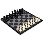 Aναδιπλούμενο Μαγνητικό Σκάκι με Πιόνια 19x19cm