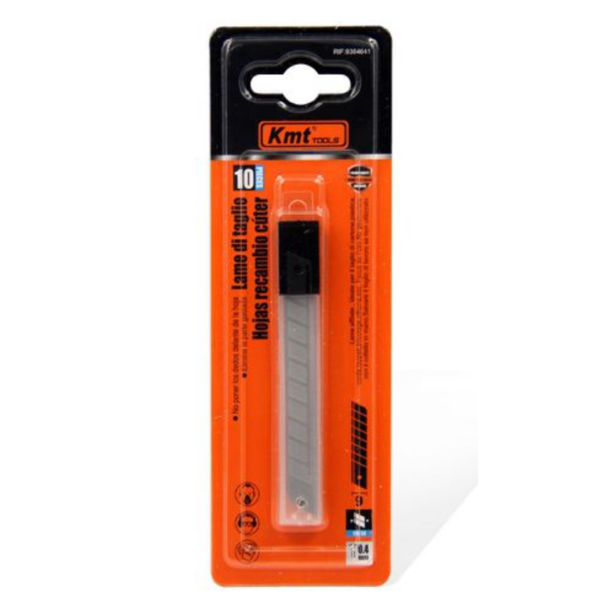 Ανταλλακτικές Λάμες Κόφτη 9mm 10 Τεμάχια Kmt Tools 9364641