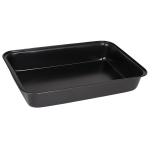 Αντικολλητικό Ταψί Ψησίματος 32×22×5.5cm Μαύρο Kmt Style 2406161