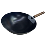 Αντικολλητικό Τηγάνι Wok 34cm με Ξύλινη Λαβή