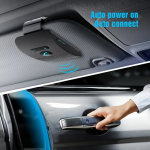 Ασύρματο Handsfree Bluetooth Kit αυτοκινήτου με μικρόφωνο Andowl Q-DH03 μαύρο - Image 4
