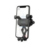 BOROFONE BH19 Eddie Gravity Βάση Κινητού Αυτοκινήτου για Αεραγωγό και Συσκευές 4” έως 6.5” – Μαύρο
