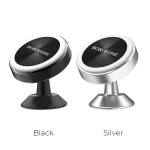 Borofone BH5 Platinum Μαγνητική Βάση Κινητού Αλουμινίου για Ταμπλό – Ασημί