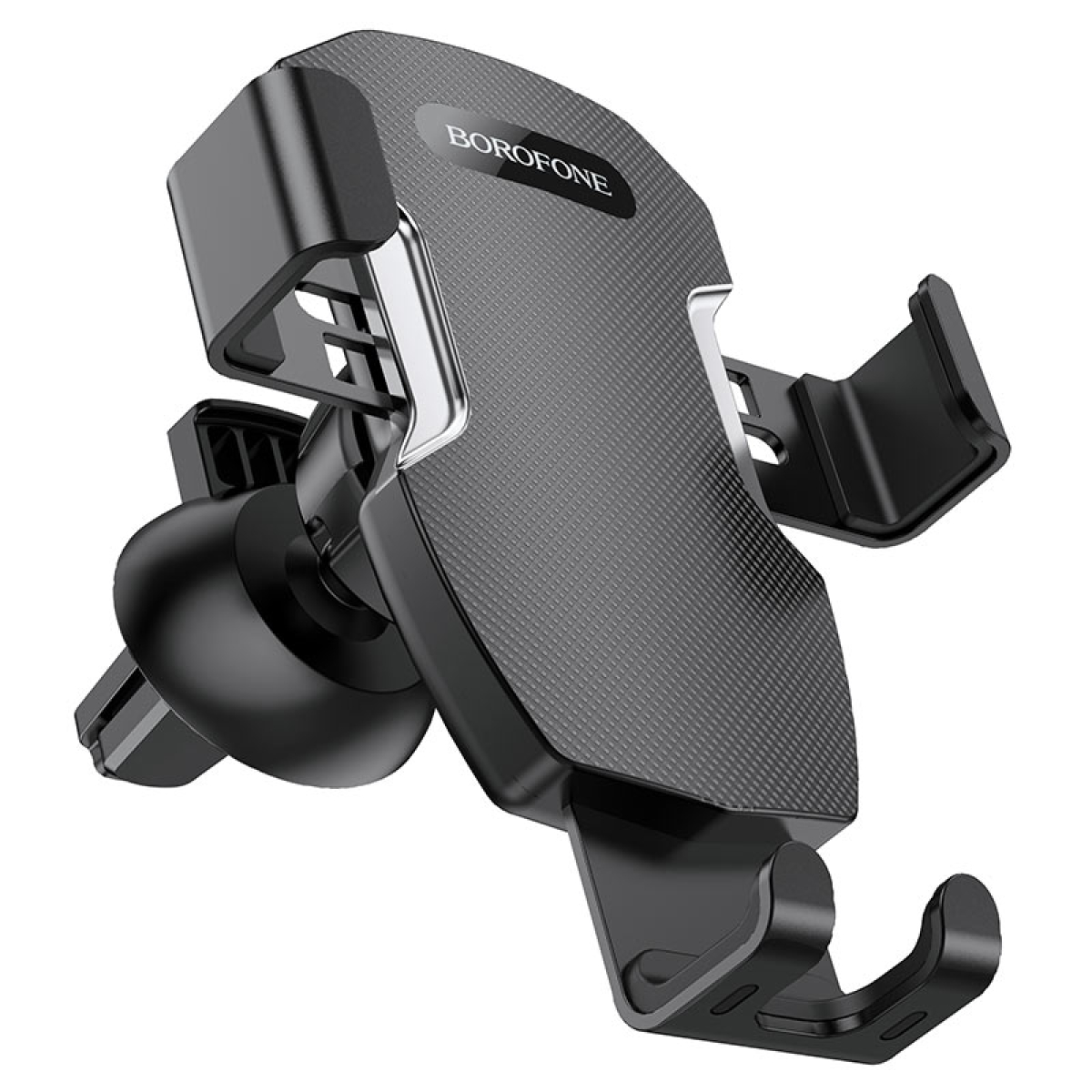 BOROFONE BH55 Fenix Βάση Κινητού 4.5''–6.7'' με Άγκιστρα για Αεραγωγό Αυτοκινήτου - Μαύρο