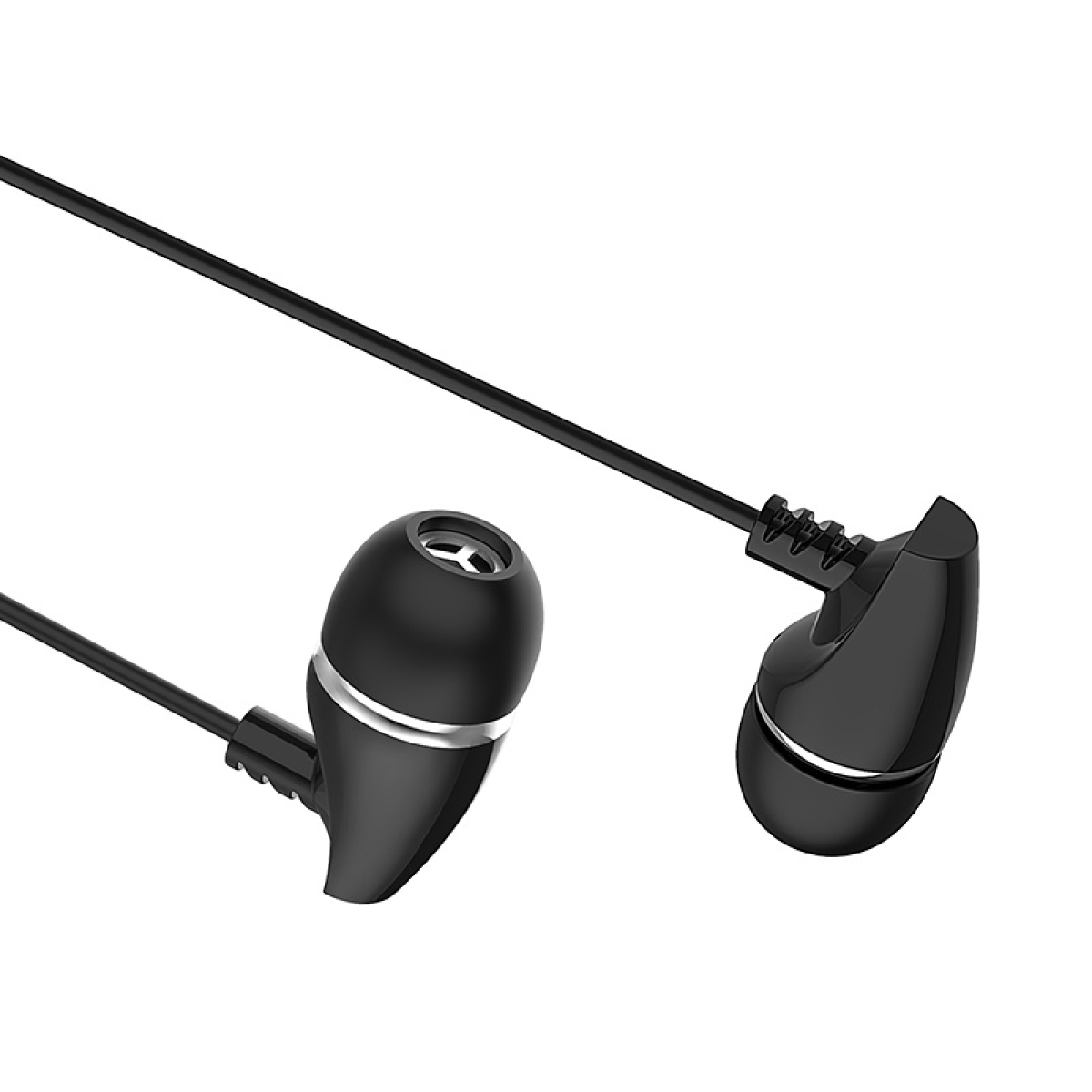 BOROFONE BM25 Sound Edge Ενσύρματα Ακουστικά με Μικρόφωνο και Κουμπί Ελέγχου – 3.5mm Jack – Μαύρα