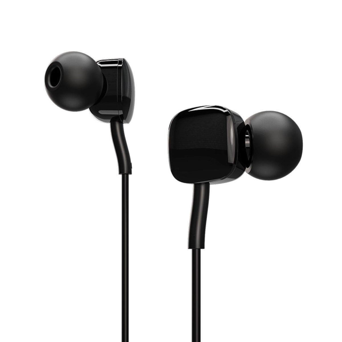BOROFONE BM34 Intelligent – Ενσύρματα Ακουστικά με Μικρόφωνο & Κουμπί Ελέγχου – 3.5mm Jack – Μαύρα