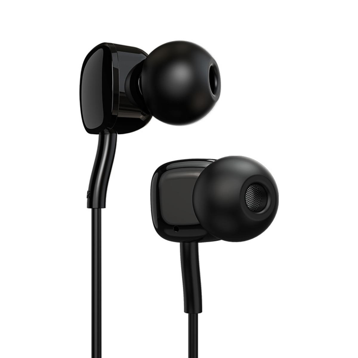 BOROFONE BM34 Intelligent – Ενσύρματα Ακουστικά με Μικρόφωνο & Κουμπί Ελέγχου – 3.5mm Jack – Μαύρα