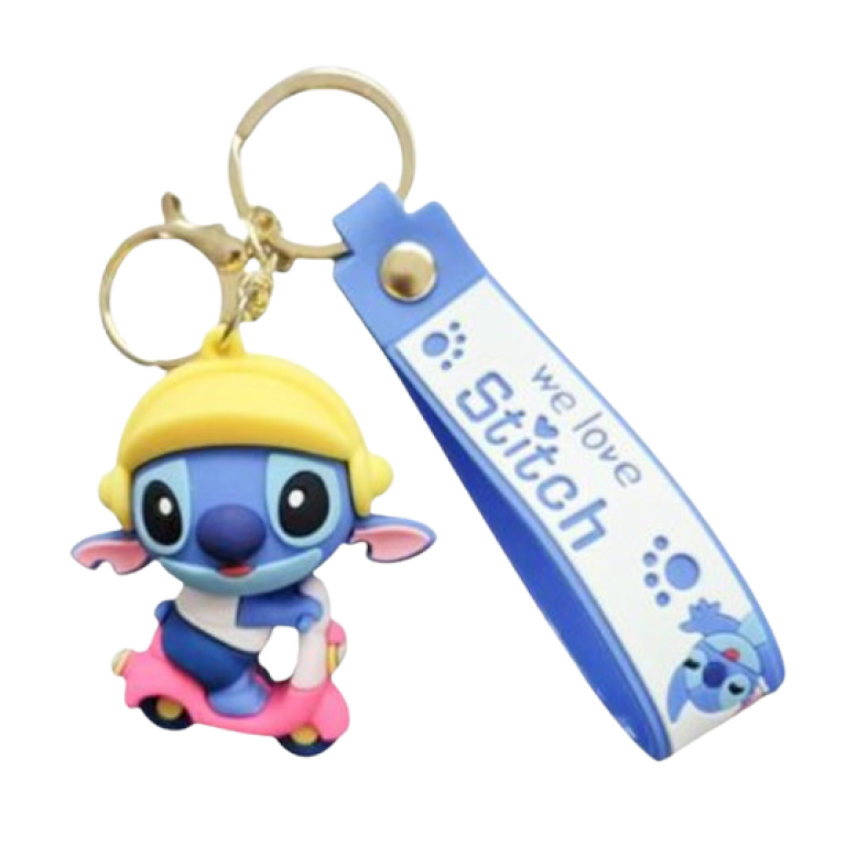 Μπρελόκ Με Φιγούρα 7cm Και Λουράκι Stitch 87362