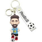 Μπρελόκ Με Φιγούρα Messi 9cm Και Λουράκι Football 87365