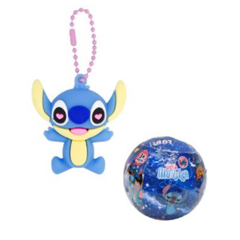 Μπρελόκ Stitch Καουτσούκ Σε Μπάλα Έκπληξη 86702