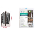 Διαφανής Θήκη Φύλαξης Ρούχων Κρεμαστή με Φερμουάρ 60x137cm 2208273