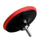 Δίσκος Velcro Γωνιακού Τροχού 125mm Άκαμπτος με Μαξιλαράκι Kmt Tools 9363237
