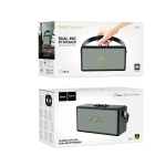 Hoco DS61 Retro Style Φορητό Ηχείο Bluetooth 15W με AUX, TF Card & USB – Μαύρο