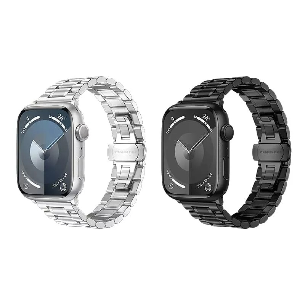 Hoco WA32 Grand Series – Μεταλλικό Λουράκι για Apple Watch (42/44/45/49mm) - Μαύρο