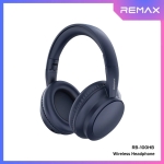 REMAX RB-100HB Ασύρματα Ακουστικά Bluetooth Over-Ear Πτυσσόμενα – Μπλε