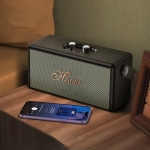 Hoco DS61 Retro Style Φορητό Ηχείο Bluetooth 15W με AUX, TF Card & USB – Μαύρο
