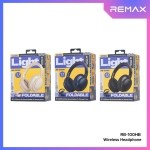 REMAX RB-100HB Ασύρματα Ακουστικά Bluetooth Over-Ear Πτυσσόμενα – Μπλε