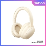 REMAX RB-100HB Ασύρματα Ακουστικά Bluetooth Over-Ear Πτυσσόμενα – Μπέζ