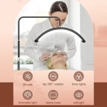 Σετ 2τμχ Επιδαπέδιο Φωτιστικό LED Half Moon 36W με Τηλεχειριστήριο HD-M6X – Μαύρο