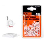 Ελαστικά Κλιπ Στήριξης Καλωδίων 5mm 44τμχ Kmt Tools 9368603