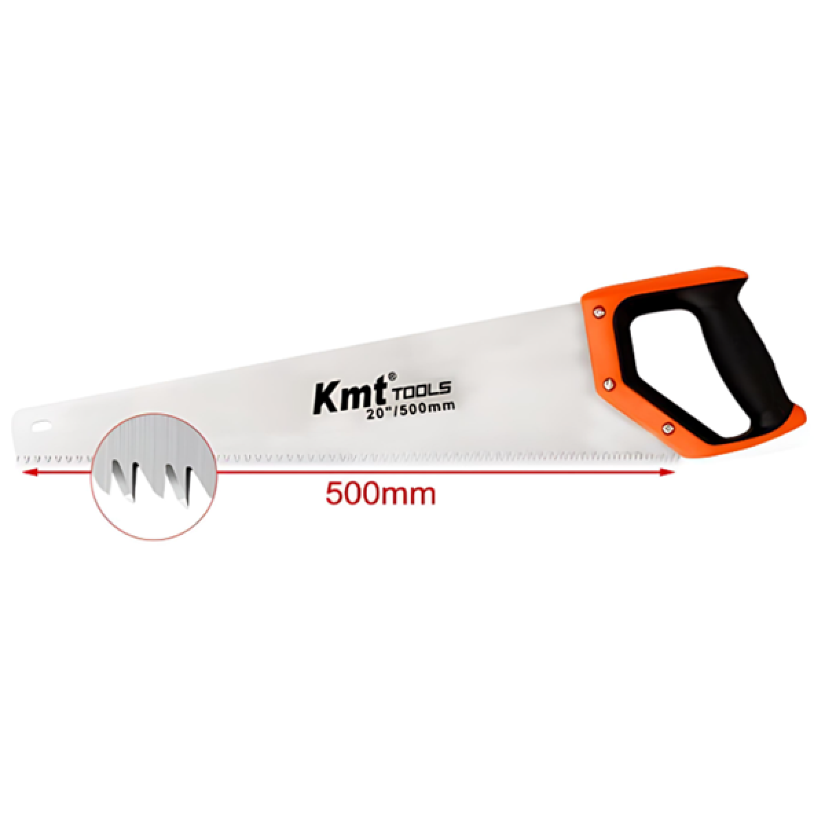 Επαγγελματικό πριόνι χειρός 500mm 20'' 2389384 - ασημί - Image 2