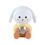 Επιτραπέζιο Παιδικό Φωτιστικό LED Σιλικόνης με Ρυθμιζόμενο Φως - Λαγουδάκι Κίτρινο