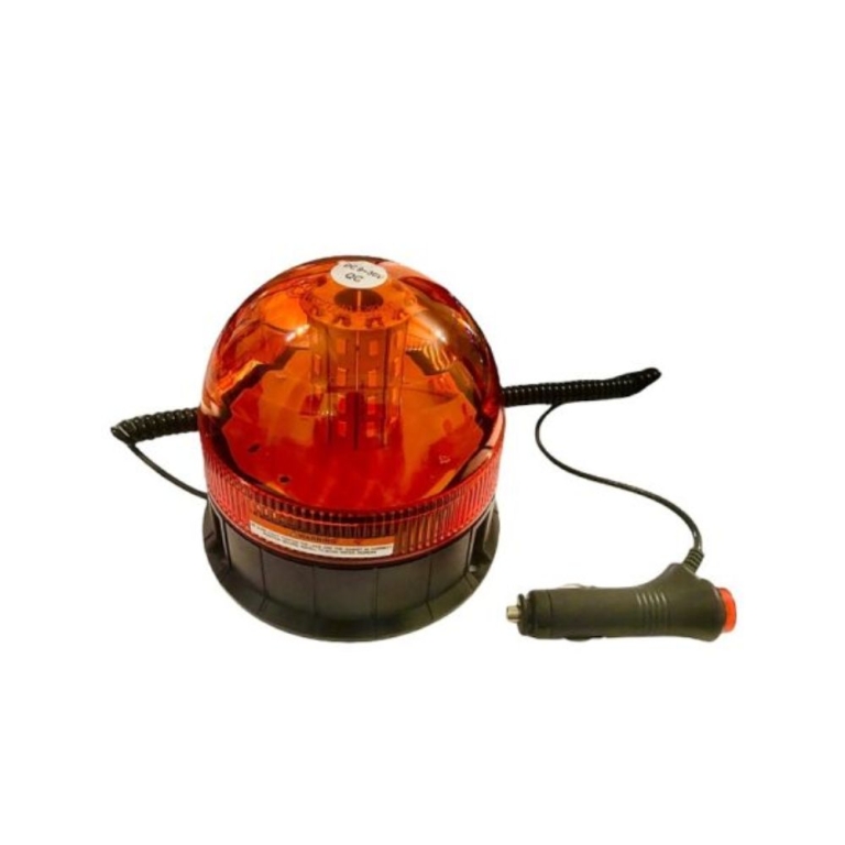 Φάρος Μαγνητικός Αυτοκινήτου LED 9-30V Αδιάβροχος – Πορτοκαλί