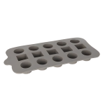 Φόρμα σιλικόνης για σοκολατάκια 21.5x10.4cm 2416090 γκρι