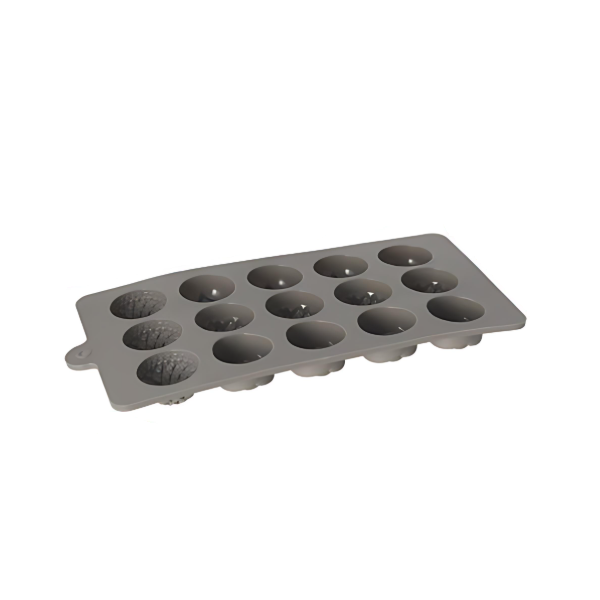 Φόρμα σιλικόνης για σοκολατάκια 21.7x11cm 2416095 γκρι