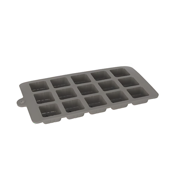 Φόρμα σιλικόνης για σοκολατάκια 22x11cm 2416092 γκρι