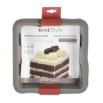 Φόρμα Σιλικόνης Τετράγωνη 23x23x6.5cm Kmt Style 2416148