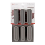 Φόρμες Ψησίματος Σιλικόνης Οβάλ 29.5x17x3cm Kmt Style 2416120