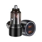 Φορτιστής Αυτοκινήτου 95W PD/QC με 2 Θύρες (USB-C & USB-A) – W16577-4-2