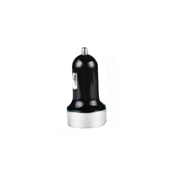 Φορτιστής Αυτοκινήτου Dual USB 15W / 3.1A με LED Φωτισμό – W16930-1, Ασημί